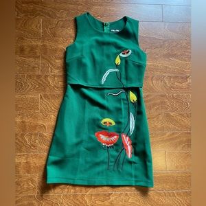 Vintage embroidered dress